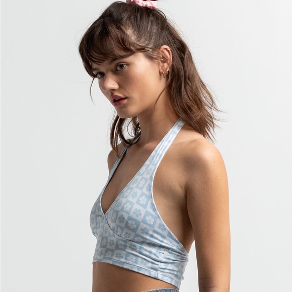 NWT RSQ FLORAL HALTER TOP - Picture 3 of 6